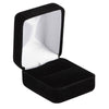 ACIS Flat Polish Finished Black Ceramic Wedding Ring For Him and Her - 4mm - 12mm