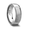 Liam Tungsten Wedding Band Set With Custom Fingerprint Engraved - 4mm - 12mm